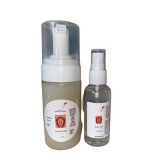 Peppermint Foam Wash Travel set